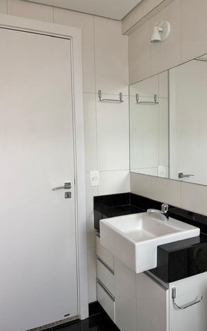 Apartamento para alugar com 40m², 1 quarto e 1 vaga Apartamento para alugar com 40m², 1 quarto e 1 vagaBanheiro