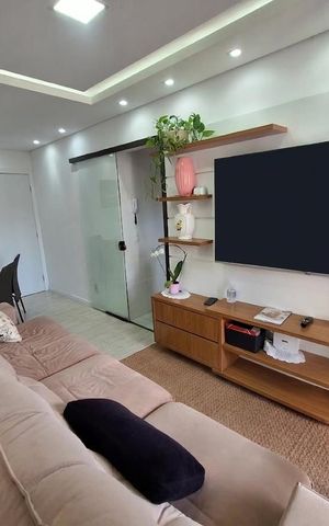 Apartamento para alugar com 54m², 2 quartos e 1 vaga Apartamento para alugar com 54m², 2 quartos e 1 vagaSala