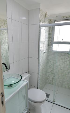 Apartamento à venda com 47m², 2 quartos e 1 vagaBanheiro