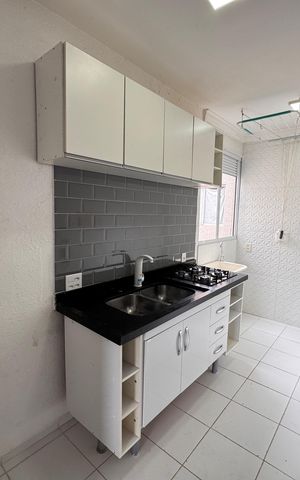 Apartamento para alugar com 52m², 2 quartos e 1 vaga Apartamento para alugar com 52m², 2 quartos e 1 vagaCozinha e Área de Serviço