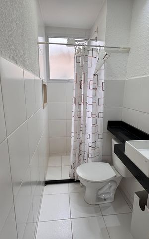 Apartamento para alugar com 52m², 2 quartos e 1 vaga Apartamento para alugar com 52m², 2 quartos e 1 vagaBanheiro