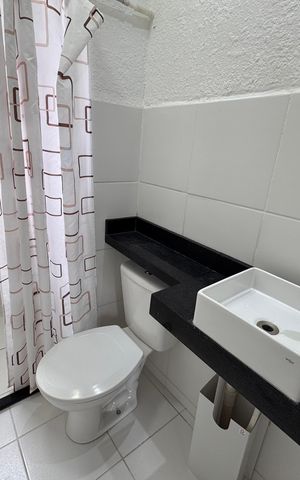 Apartamento para alugar com 52m², 2 quartos e 1 vaga Apartamento para alugar com 52m², 2 quartos e 1 vagaBanheiro