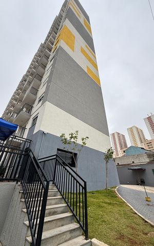 Apartamento à venda com 38m², 2 quartos e 1 vaga Apartamento à venda com 38m², 2 quartos e 1 vagaFachada