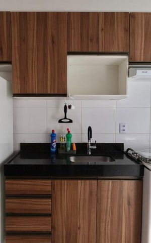 Apartamento à venda com 43m², 2 quartos e 1 vaga Apartamento à venda com 43m², 2 quartos e 1 vagaCozinha e Área de Serviço