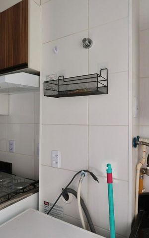 Apartamento à venda com 43m², 2 quartos e 1 vaga Apartamento à venda com 43m², 2 quartos e 1 vagaCozinha e Área de Serviço