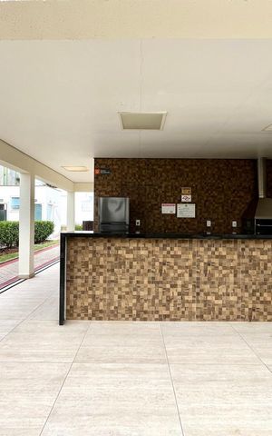 Apartamento à venda com 43m², 2 quartos e 1 vaga Apartamento à venda com 43m², 2 quartos e 1 vagaÁrea comum - Churrasqueira