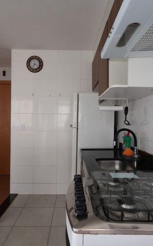 Apartamento à venda com 43m², 2 quartos e 1 vaga Apartamento à venda com 43m², 2 quartos e 1 vagaCozinha e Área de Serviço