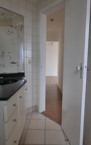 Apartamento à venda com 67m², 2 quartos e 2 vagasBanheiro Social