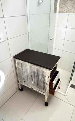 Casa para alugar com 70m², 2 quartos e 1 vaga Casa para alugar com 70m², 2 quartos e 1 vagaBanheiro