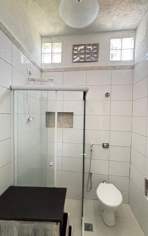 Casa para alugar com 70m², 2 quartos e 1 vaga Casa para alugar com 70m², 2 quartos e 1 vagaBanheiro