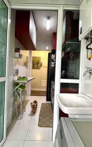 Apartamento à venda com 56m², 2 quartos e 2 vagas Apartamento à venda com 56m², 2 quartos e 2 vagasÁrea de Serviço