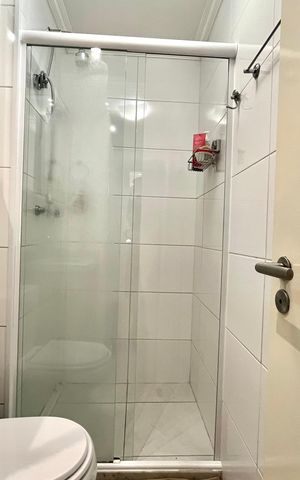 Apartamento à venda com 56m², 2 quartos e 2 vagas Apartamento à venda com 56m², 2 quartos e 2 vagasBanheiro Corredor