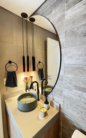 Apartamento à venda com 63m², 2 quartos e 1 vaga Apartamento à venda com 63m², 2 quartos e 1 vagaLavabo
