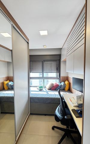 Apartamento à venda com 63m², 2 quartos e 1 vaga Apartamento à venda com 63m², 2 quartos e 1 vagaQuarto