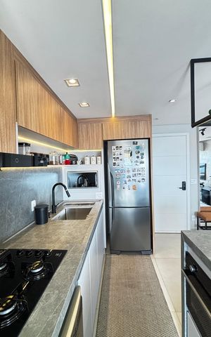 Apartamento à venda com 63m², 2 quartos e 1 vaga Apartamento à venda com 63m², 2 quartos e 1 vagaCozinha