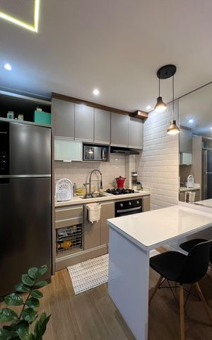 Apartamento à venda com 38m², 2 quartos e 1 vaga Apartamento à venda com 38m², 2 quartos e 1 vagaCozinha