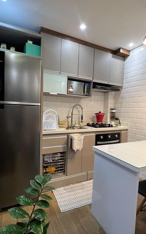 Apartamento à venda com 38m², 2 quartos e 1 vaga Apartamento à venda com 38m², 2 quartos e 1 vagaCozinha
