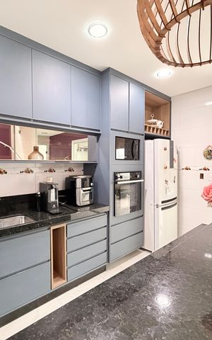 Casa à venda com 202m², 3 quartos e 3 vagasCozinha