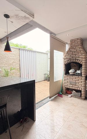 Casa à venda com 202m², 3 quartos e 3 vagasÁrea gourmet