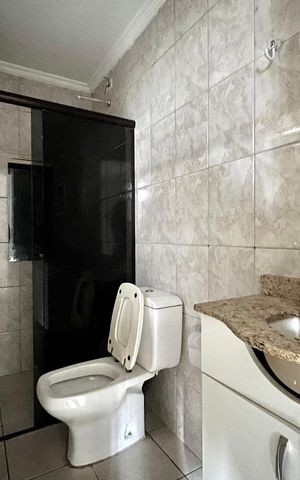 Casa para alugar com 35m², 1 quarto e sem vaga Casa para alugar com 35m², 1 quarto e sem vagaBanheiro da Suíte
