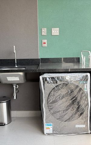 Studio para alugar com 43m², 1 quarto e sem vagaÁrea de Serviço/ Sacada