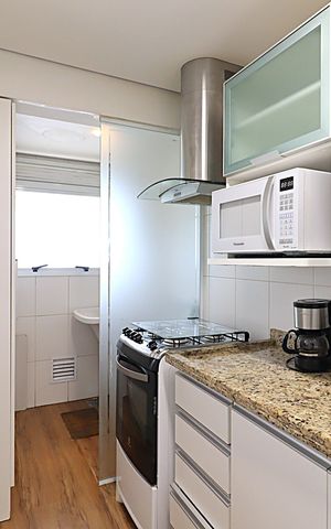 Apartamento para alugar com 59m², 2 quartos e 1 vagaCozinha
