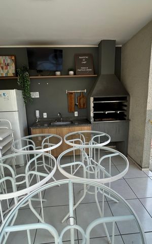 Apartamento para alugar com 41m², 2 quartos e sem vagaÁrea comum - Churrasqueira