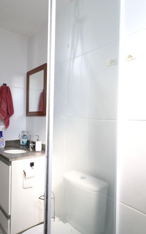 Apartamento à venda com 38m², 1 quarto e 1 vagaBanheiro