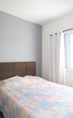 Apartamento à venda com 38m², 1 quarto e 1 vagaQuarto