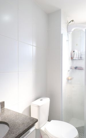 Apartamento à venda com 38m², 1 quarto e 1 vagaBanheiro