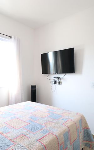 Apartamento à venda com 38m², 1 quarto e 1 vagaQuarto