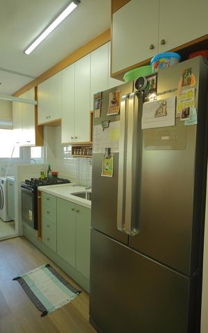 Apartamento à venda com 62m², 2 quartos e 2 vagasCozinha 