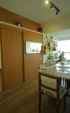 Apartamento à venda com 62m², 2 quartos e 2 vagasSala 