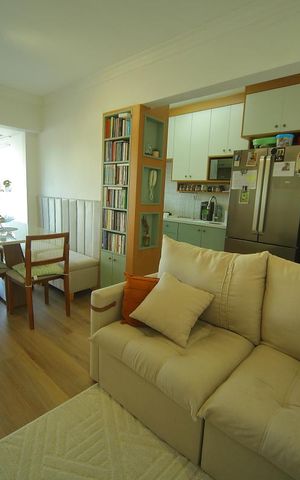 Apartamento à venda com 62m², 2 quartos e 2 vagasSala 