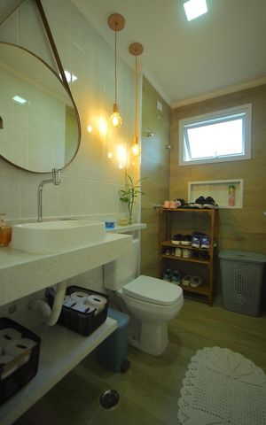 Apartamento à venda com 62m², 2 quartos e 2 vagasBanheiro 