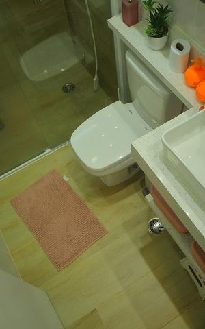 Apartamento à venda com 62m², 2 quartos e 2 vagasBanheiro da Suíte 