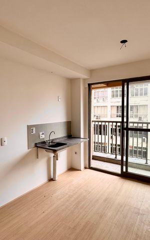 Apartamento à venda com 33m², 1 quarto e sem vaga