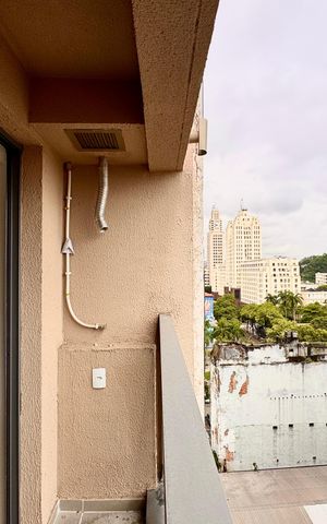 Apartamento à venda com 33m², 1 quarto e sem vaga