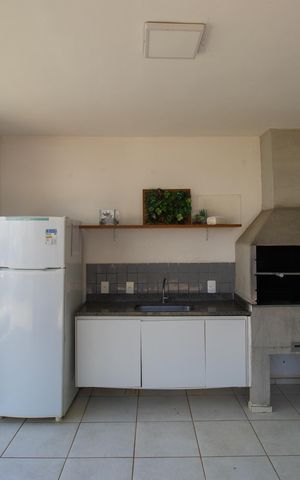 Apartamento para alugar com 45m², 2 quartos e 1 vagaÁrea comum - Churrasqueira