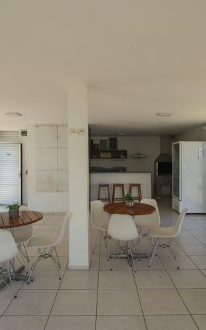 Apartamento para alugar com 45m², 2 quartos e 1 vagaÁrea comum - Salão de festas