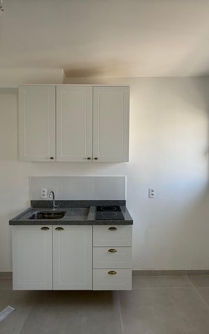 Studio para alugar com 24m², 1 quarto e sem vaga