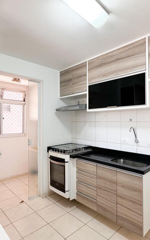 Apartamento à venda com 56m², 2 quartos e 1 vaga Apartamento à venda com 56m², 2 quartos e 1 vagaCozinha