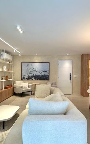 Apartamento à venda com 155m², 3 quartos e 2 vagas Apartamento à venda com 155m², 3 quartos e 2 vagasSala