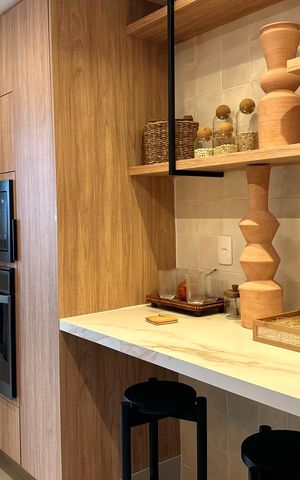 Apartamento à venda com 155m², 3 quartos e 2 vagas Apartamento à venda com 155m², 3 quartos e 2 vagasCozinha