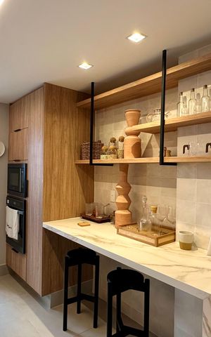 Apartamento à venda com 155m², 3 quartos e 2 vagas Apartamento à venda com 155m², 3 quartos e 2 vagasCozinha