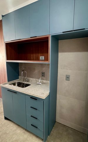 Studio à venda com 31m², 1 quarto e sem vaga Studio à venda com 31m², 1 quarto e sem vagaCozinha