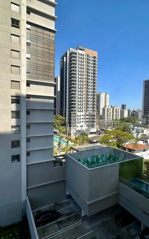 Studio à venda com 31m², 1 quarto e sem vaga Studio à venda com 31m², 1 quarto e sem vagaVista da Sacada