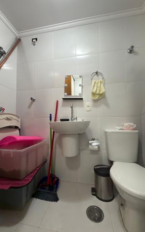 Apartamento para alugar com 185m², 4 quartos e 3 vagas Apartamento para alugar com 185m², 4 quartos e 3 vagasBanheiro de serviço