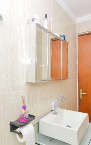 Apartamento à venda com 58m², 2 quartos e sem vagaBanheiro