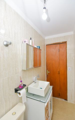 Apartamento à venda com 58m², 2 quartos e sem vagaBanheiro